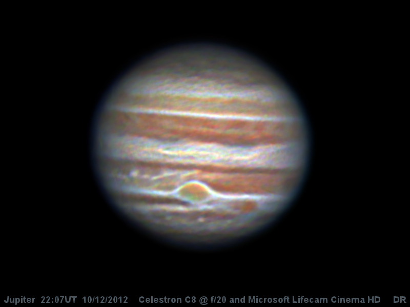 Jupiter with Lifecam